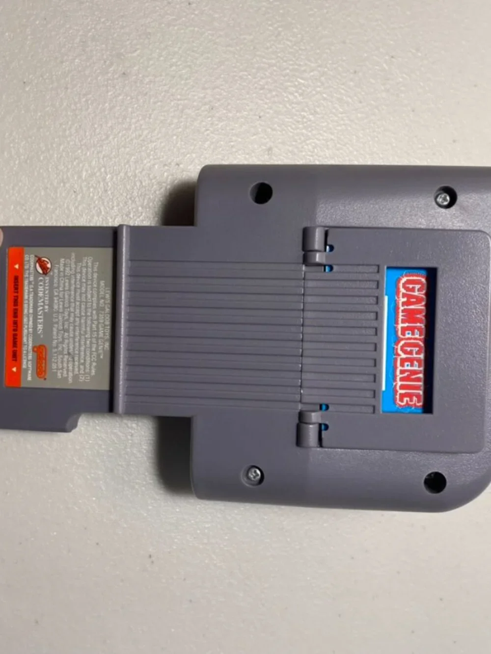 Nintendo Game Boy Game Genie Galoob Model 7359 + Complete Codebook